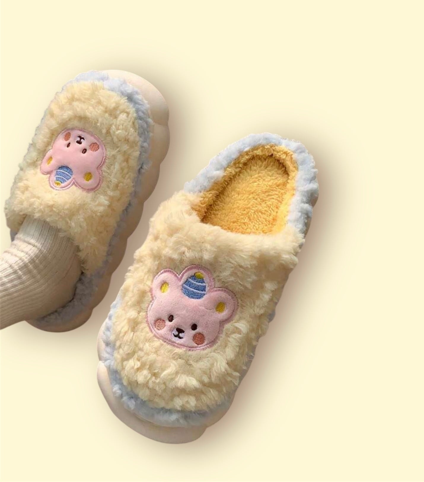 Birthday Bear Slippers