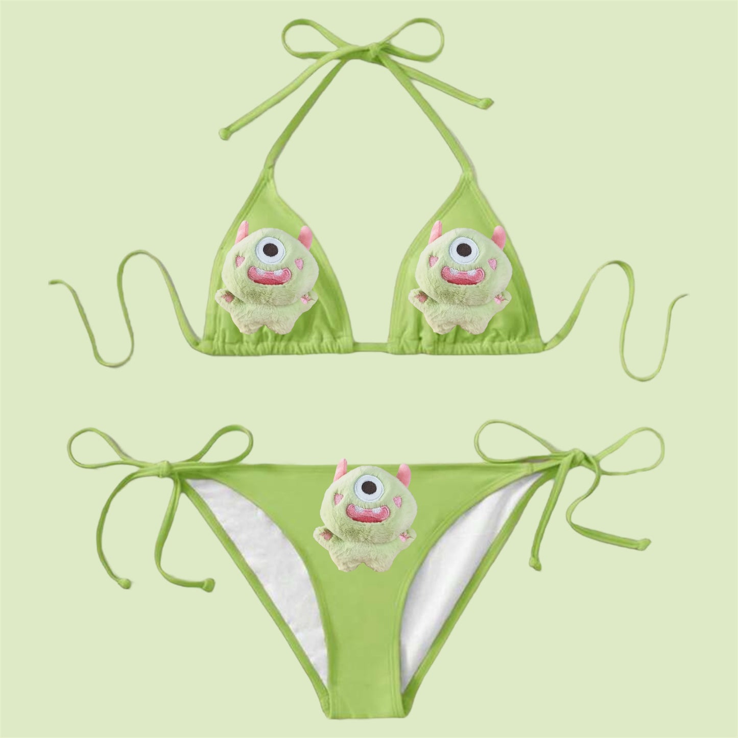 Green Animals Bikini