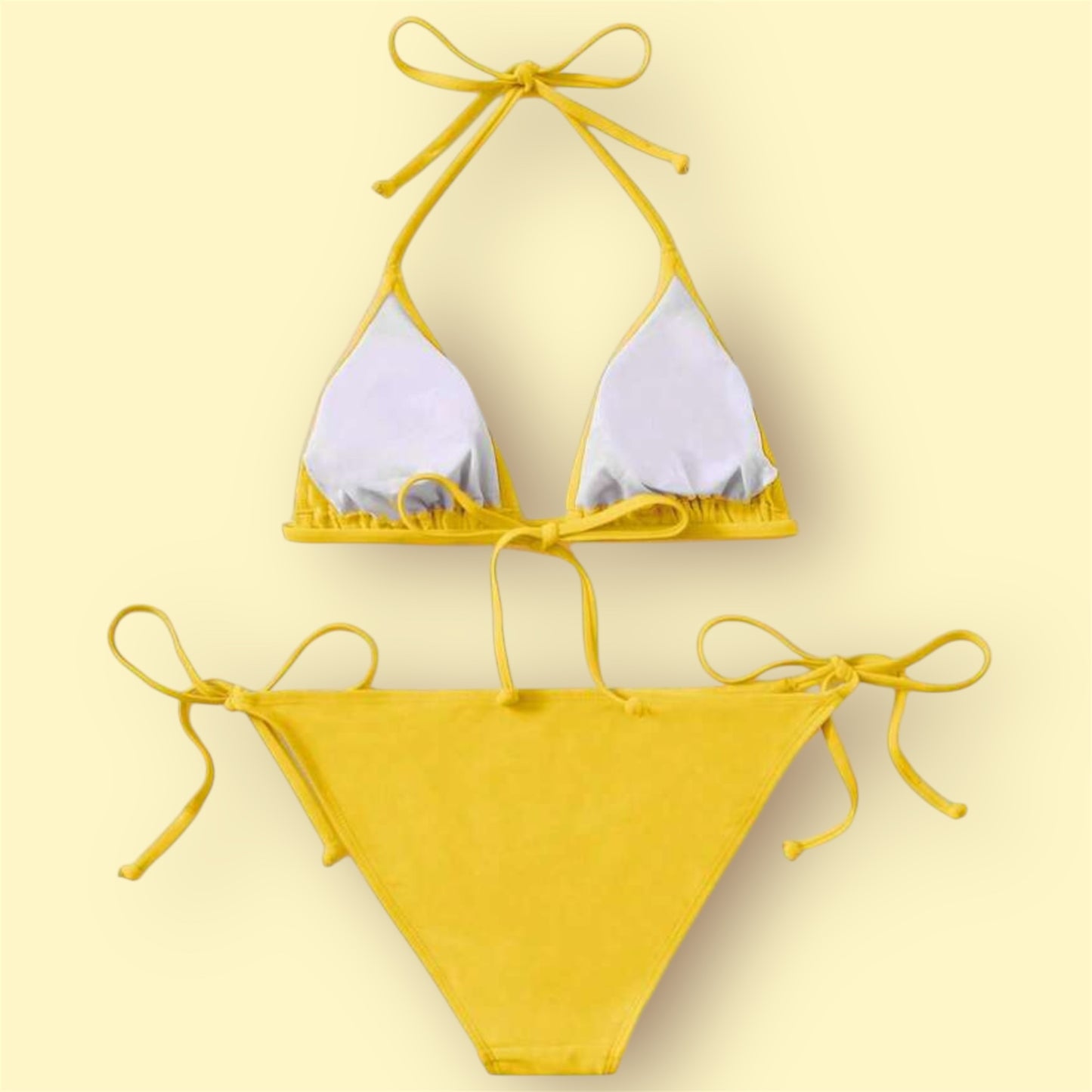 Pineapple Boba Tea Bikini