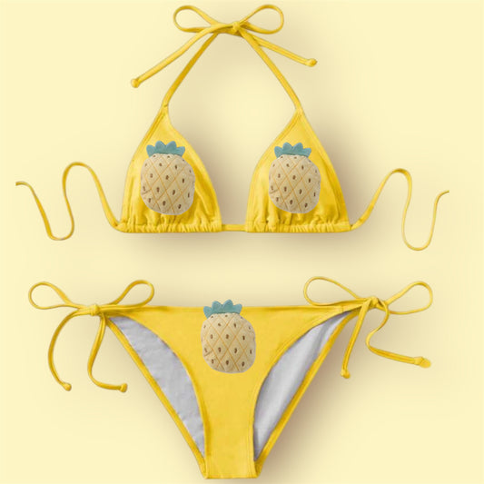 Yellow Fruit Bikini